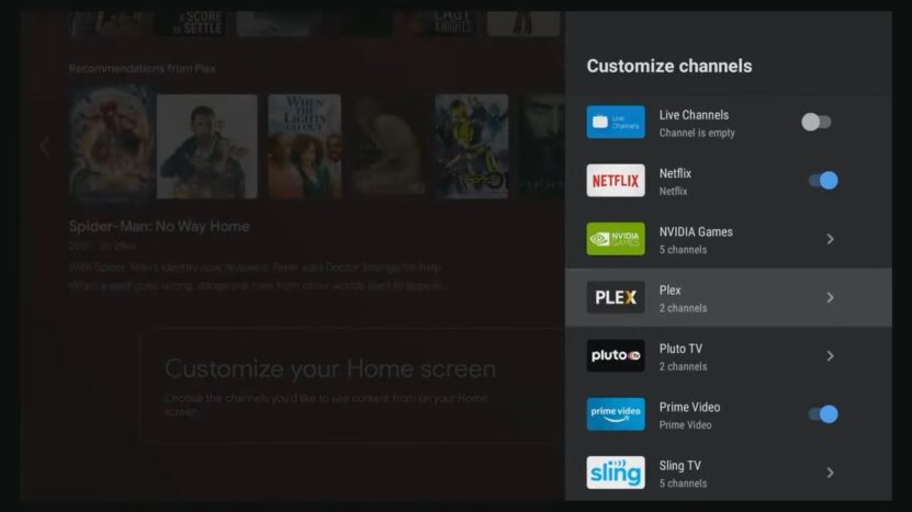 Add More Plex Channels To Android TV
